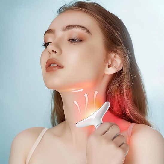 utilisation appareil de massage cou visage DetentePro